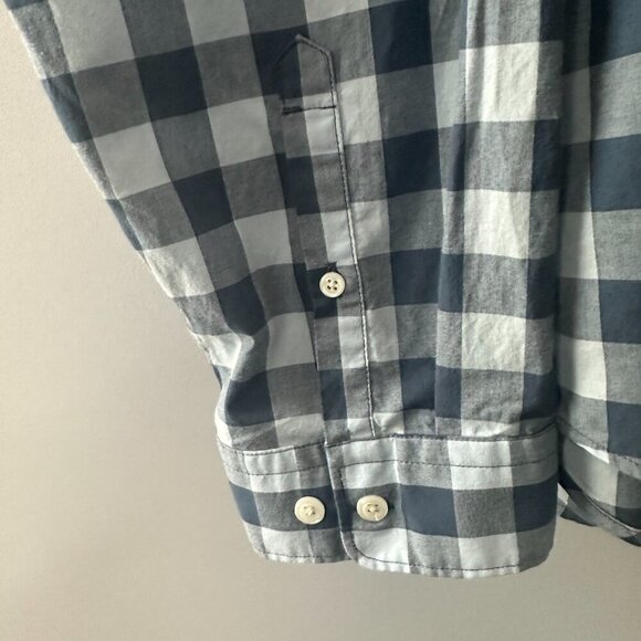 Express Blue Check XXL Shirt  NWT  100% Cotton - Picture 5 of 13
